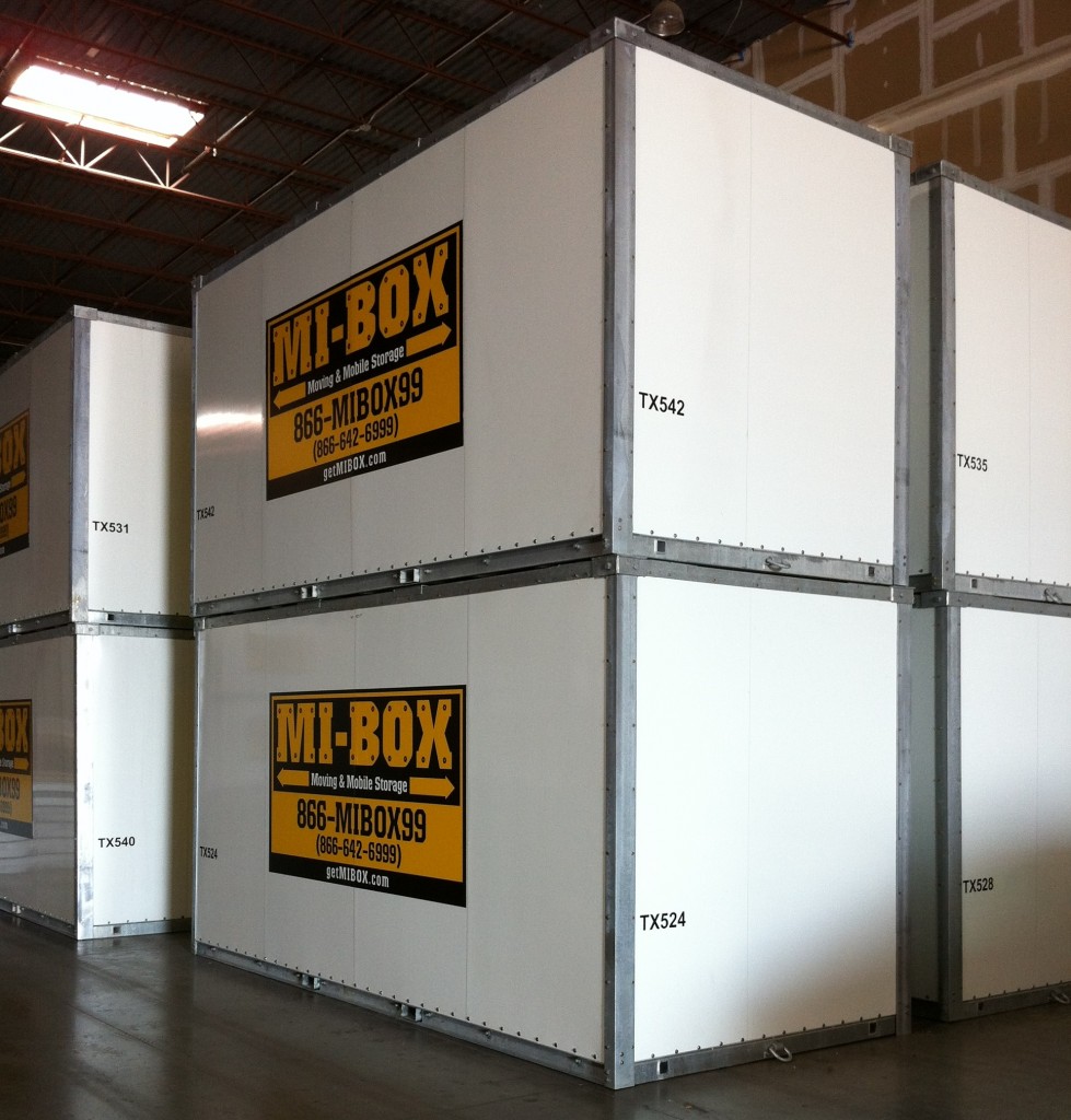 Dallas MIBOX Mobile Storage Containers Safety of Your Possessions